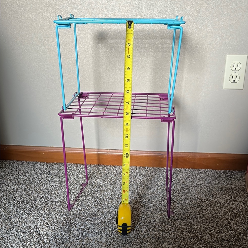 2 Colorful Wire Storage Baskets - Picture 3 of 10